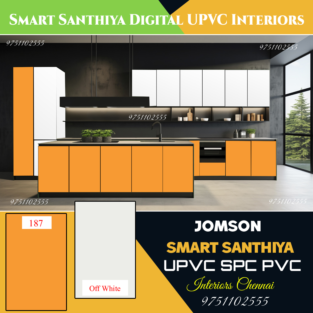 upvc modualr kitchen colors